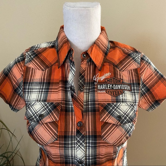 NWOT Harley-Davidson Shirt Size Petite XS - Picture 4 of 8